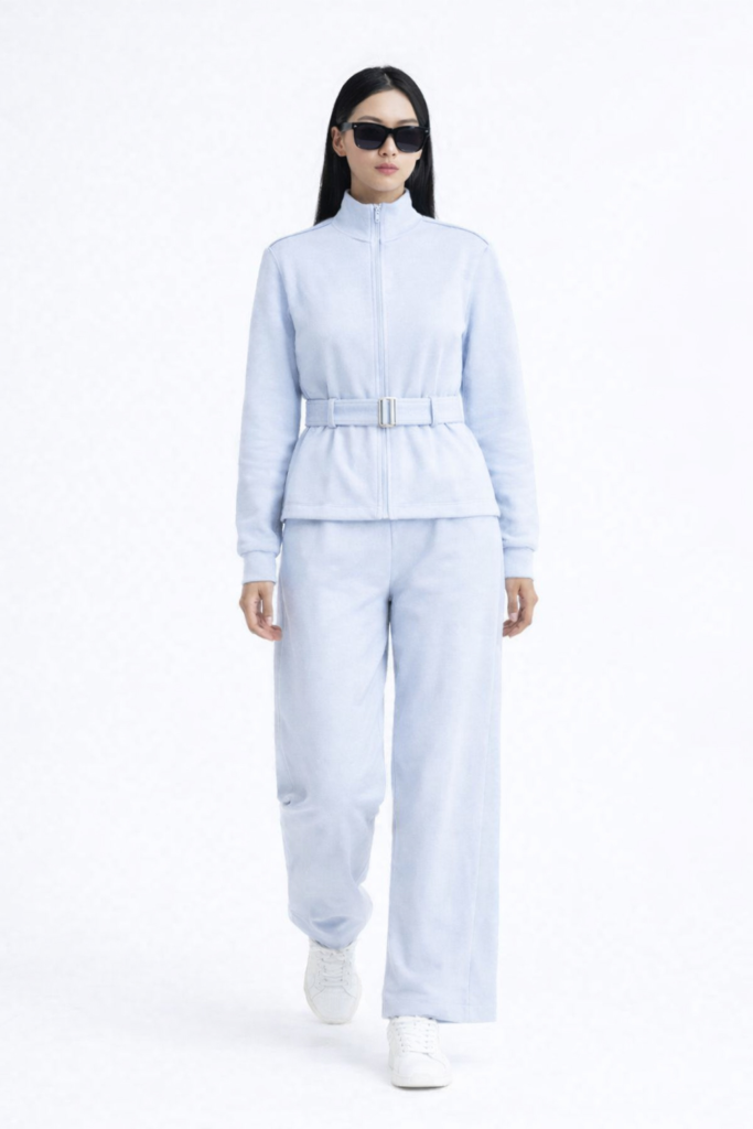 Sky Sculpt Belted Co-ord Set